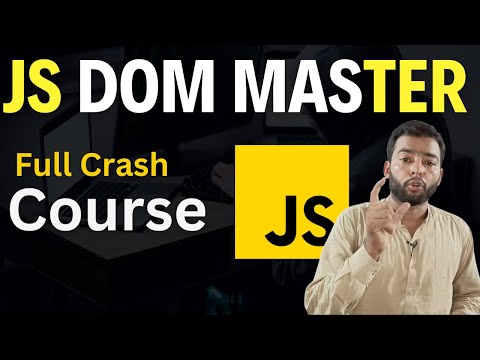 JavaScript DOM Mastery: A Comprehensive Crash Course! 🚀💻
