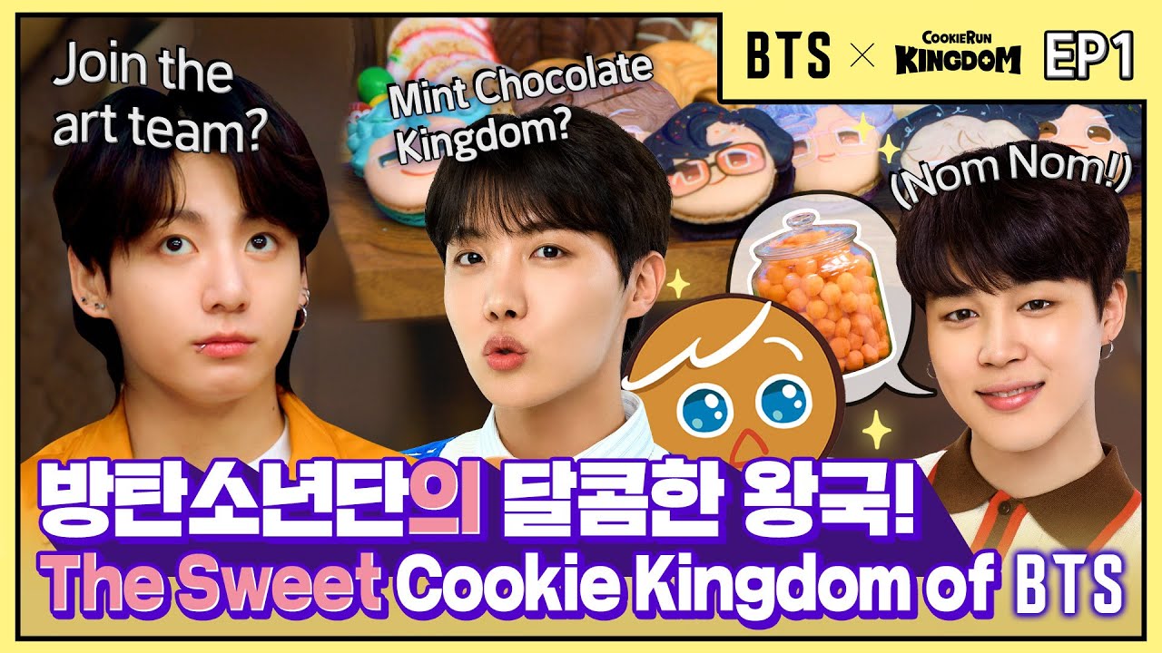 [BTS X Cookie Run: Kingdom] The Tales of BANGTAN Kingdom EP.1 - The Birth of BANGTAN's Kingdom?!