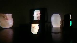 Bruce Nauman 'Anthro / Socio. Rinde Spinning' 1992