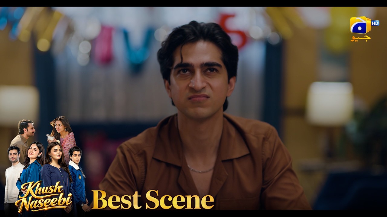 Khush Naseebi Episode 38 | 𝐁𝐞𝐬𝐭 𝐒𝐜𝐞𝐧𝐞 𝟎𝟏 | Tuba Anwar - Osama Tahir | Har Pal Geo
