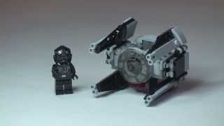 YouTube thumbnail: LEGO Star Wars TIE Interceptor 75031 Winter 2014 Microfighters set Review