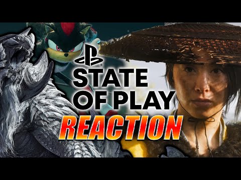 MAX REACTS: Sony State Of Play - Monster Hunter, Ghost of Yotei & More
