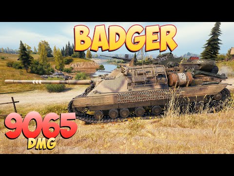 Badger • Easy 9k! - 5 Kills 9K DMG • World Of Tanks
