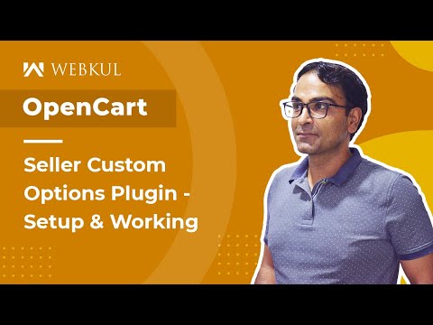 OpenCart Multi Vendor Custom Options Plugin - Working