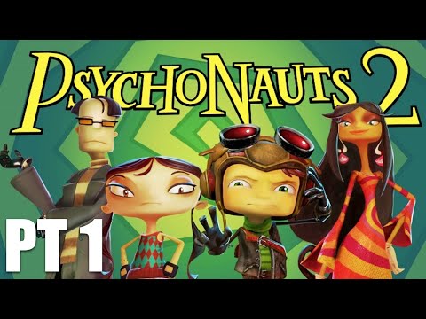 psychonauts 2 Gameplay Walkthrough Part 1 (XB1, PS4, PC) 100% No Commentary
