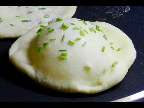 EASY PITA BREAD Recipe | Chives Pita  Bread in Pan (No-Oven) #TBEO