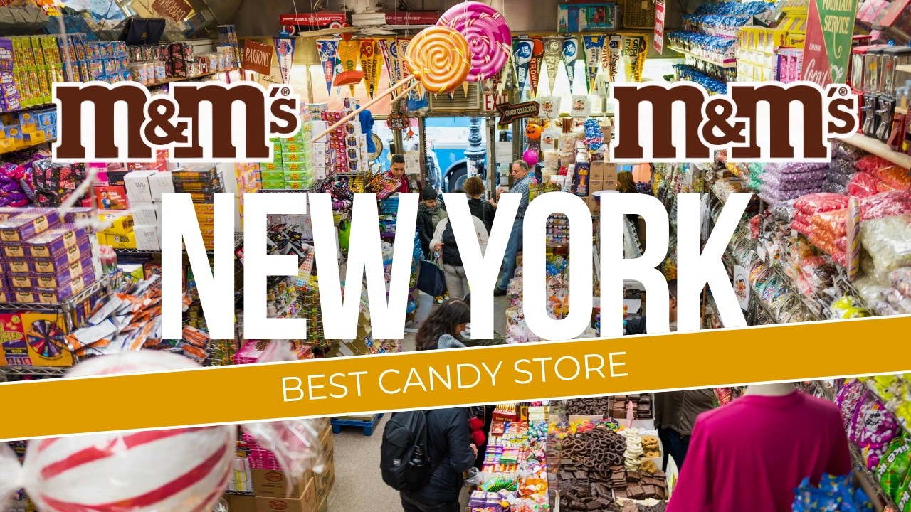 Inside the BEST CANDY STORE in New York City
