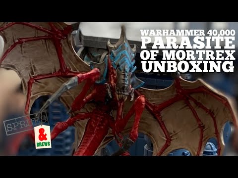 Warhammer 40,000 Parasite of Mortrex Unboxing Video | Tyranids 9th Edition