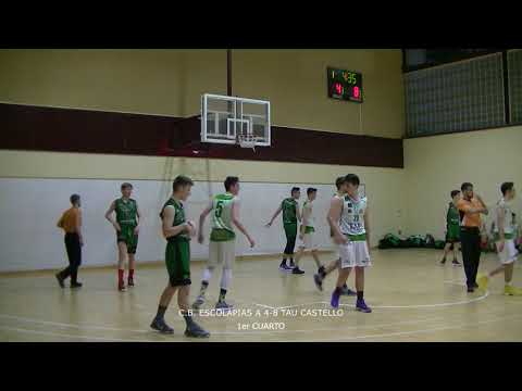 C.B. ESCOLAPIAS A 85-75 TAU CASTELLO