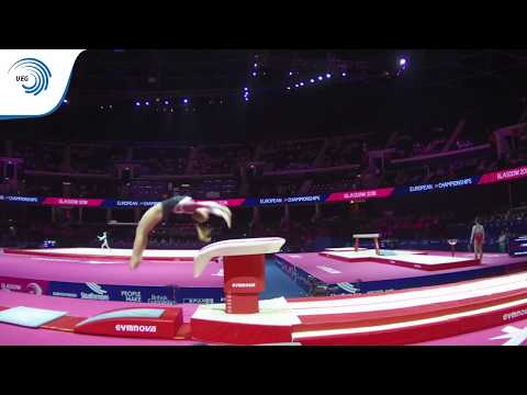 Emilie WINTHER (DEN) - 2018 Artistic Gymnastics Europeans, qualification vault