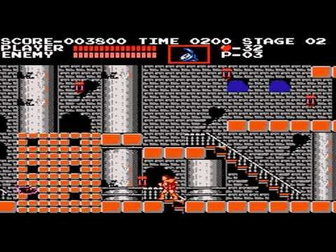 Castlevania - Amiga, Commodore 64, M.A.M.E., NES - Gameplay Video - Emuita.it