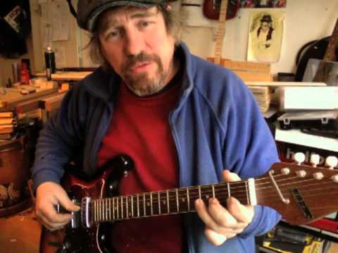 Robert Belfour's Hill Stomp -  lesson by Chickenbone John