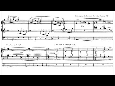 César Franck "Choral in A minor" No.3, FWV 40
