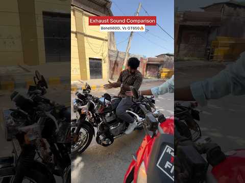 Which Sounds Good.?😱#gt650 #benelli600i