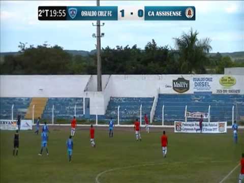 OSVALDO CRUZ 2 X 0 ASSISENSE