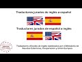 Servicio de traducción jurada de inglés a cargo de traductores jurados de inglés-español nombrados por el Ministerio de Exteriores.