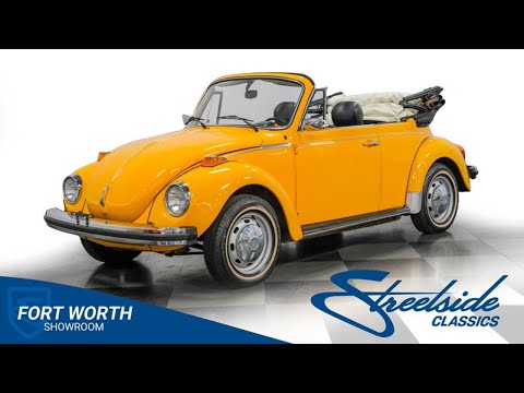 1978 Volkswagen Super Beetle (CC-2012061) for sale in Ft Worth, Texas