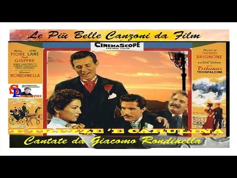 Giacomo Rondinella - 'E TREZZE 'E CARULINA Live film 1954