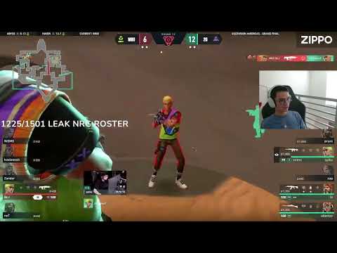 Zekken reacts to a heart breaking loss for M80 vs Brazilian team 2Game Esports in grand final