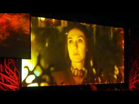 Game of Thrones Live Concert   Melisandre The Red Woman  Wildfire