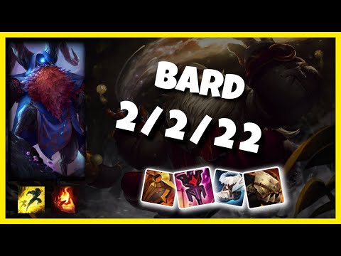 Bard vs Seraphine EU Challenger SUPPORT (2/2/22) - v11.1