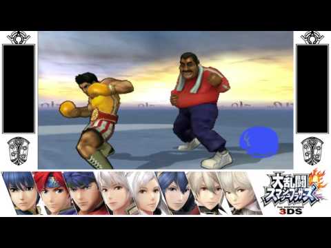 Nerf Me To The Moon 3DS Round 2 - Elieson (Little Mac) vs Gemma (Alph/Mii)