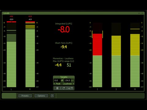 Master Series 2; 30; Level Meters 4; K-Metering Systems