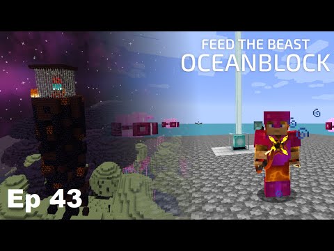 FTB Oceanblock 1.16.5 - Episode 43 Chaos Guardian and Gaia Guardian 2.0 = I die alot...