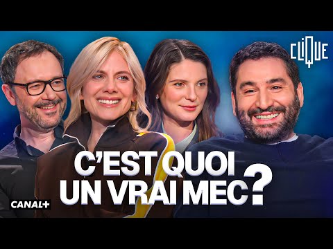 Riad Sattouf, Mélanie Laurent et Joséphine Japy sont dans Clique - CANAL+