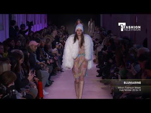 BLUMARINE Milan Fashion Week Fall/Winter 2018-19