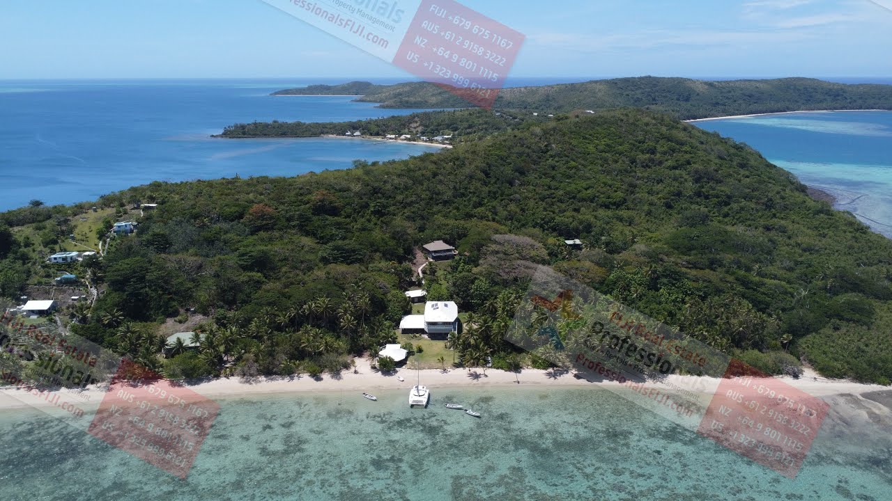 Nananu-I-Ra Island Paradise – Fully Equipped Eco-Friendly Beachfront Estate In Fiji