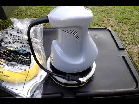Autospa professional 6 inch polisher unboxing