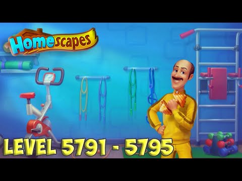 Homescapes level 5791 - 5795 [ Playrix ] HD