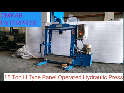 Motorised H Frame Hydraulic Workshop Press