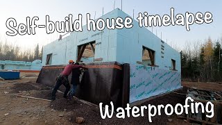 2-3.11.2022 - Waterproofing the Basement of our Nudura ICF Self Built House!