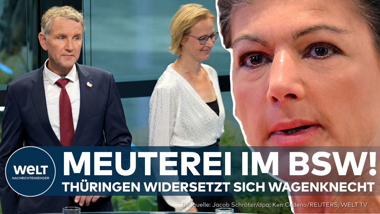 EKLAT IN ERFURT: Voigt-Regierung gerettet | BSW-Thüringen begehrt gegen Wagenknecht auf