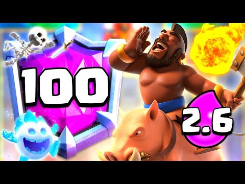 HOG 2.6 LADDER FINAL PUSH TOP 100 - CLASH ROYALE