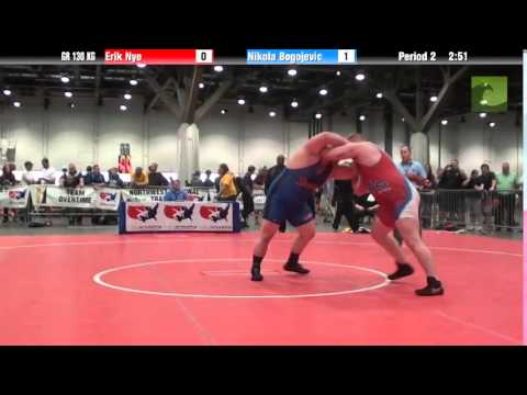 Greco GR 130 KG - Erik Nye vs. Nikola Bogojevic