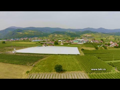 Laki company facility and production in Arilje, Serbia