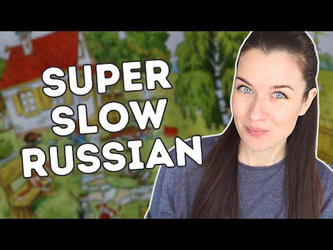 Super Slow & Easy Russian Practice | Comprehensible Input Russian for Beginners