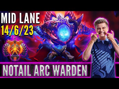 Notail  [ Arc Warden ]  Mid Lane Pro Gameplay  [ Patch 7.32c ]  Dota 2 Full Game