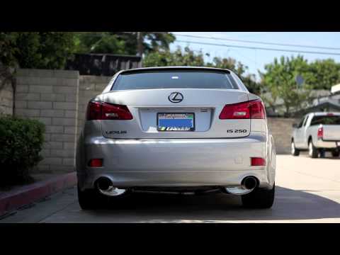 Greddy Spectrum Elite Exhaust & Invida Mid-Pipes - Lexus IS250 2006