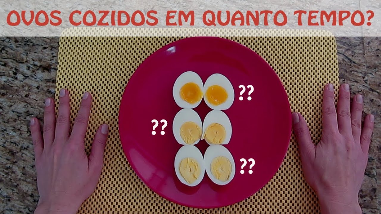 Ovos Cozidos em Quanto Tempo