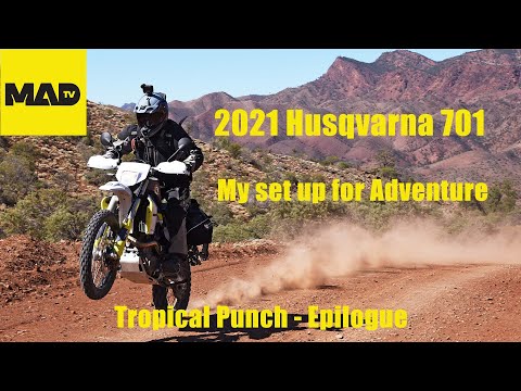 2021 Husqvarna 701 - my adventure setup - Tropical Punch Epilogue