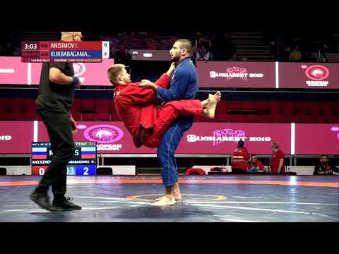 GOLD Men's GP Gi - 92 kg: I. ANISIMOV (RUS) v. B. KURBABAGAMAE (RUS)