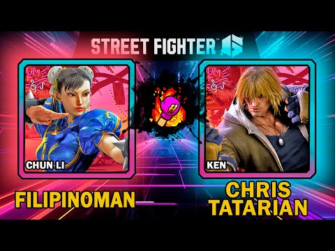 Street Fighter 6 🥊 Filipinoman (CHUN-LI) VS Chris Tatarian (KEN) 🥊 スト6  🥊 SF6 🥊