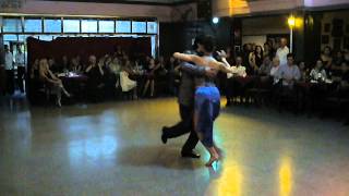 Constanza Vecslir y Claudio Cortejarena en Soho Tango 3