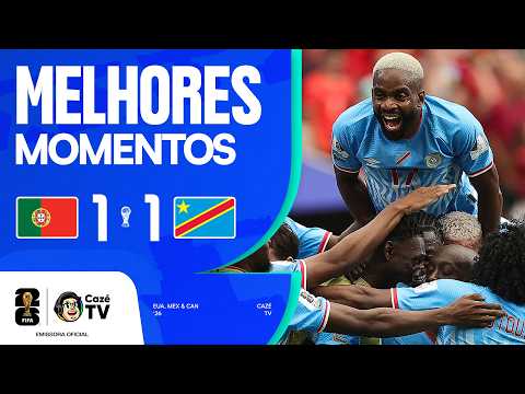 Melhores momentos de Portugal x RD Congo