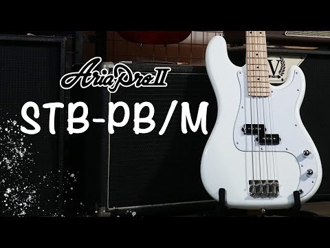 Демонстрация звучания бас-гитары Aria PRO II STB-PB/M