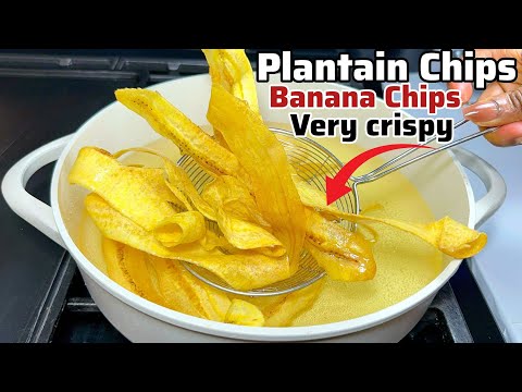 fried plantains/plantain dessert recipes/plantain recipe/plantain chips